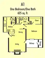 A1 Floorplan Layout