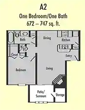 A2 Floorplan Layout