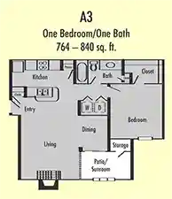 A3 Floorplan Layout